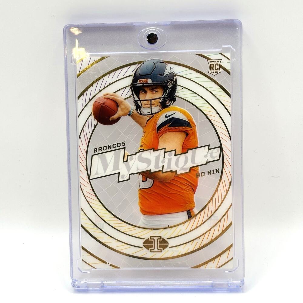 Panini Illusions 2024 Bo Nix Mystique RC